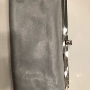 Powder Blue Hobo Wallet/Clutch